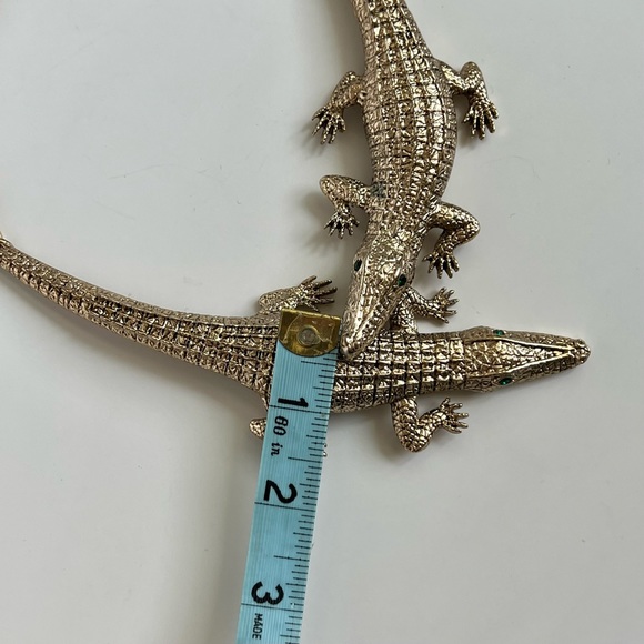 H&M double crocodile necklace - Picture 9 of 10